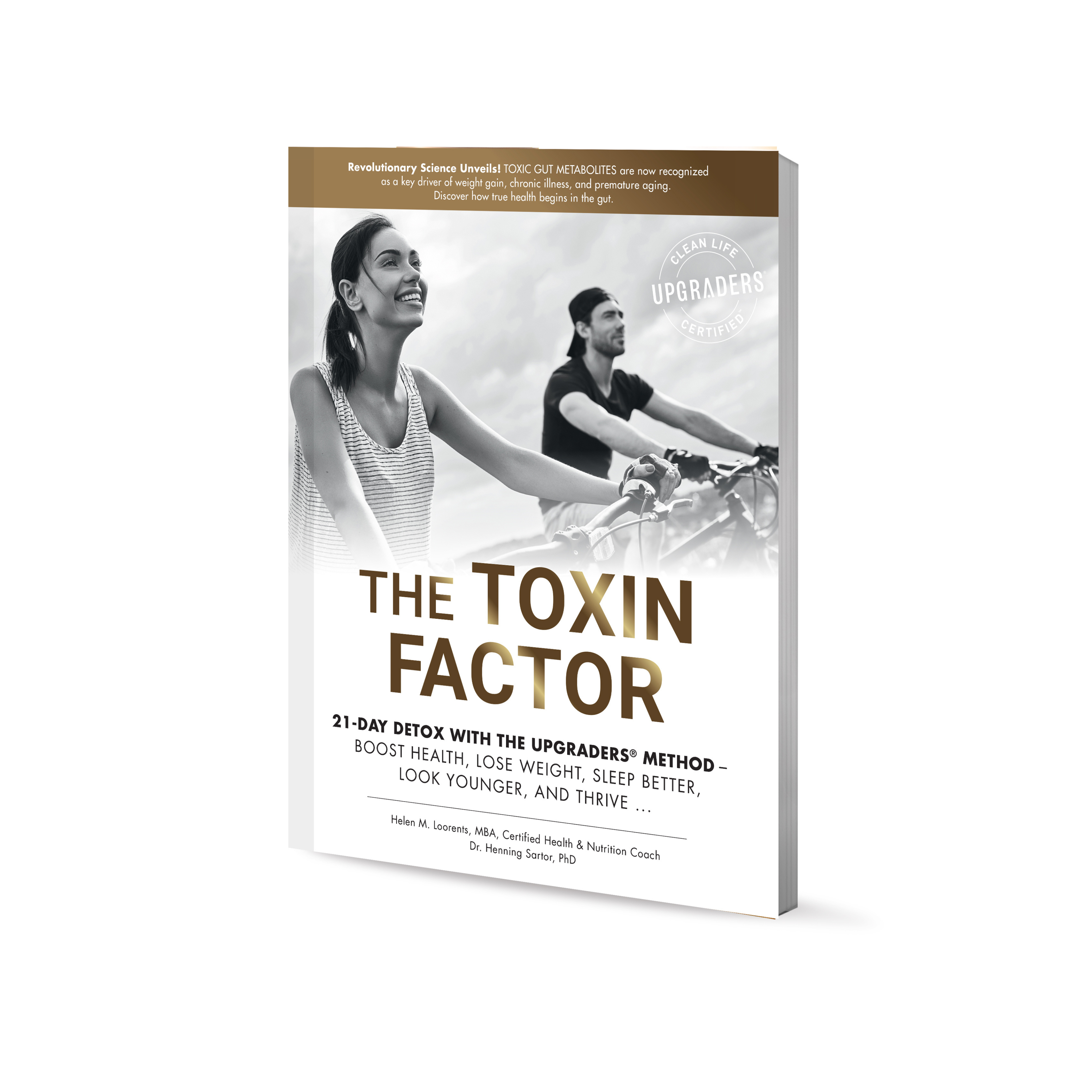 BOOK: "The Toxin Factor: 21-Day Detox with The UPGRADERS® Method – Boost Health, Lose Weight, Sleep Better & Look Younger"