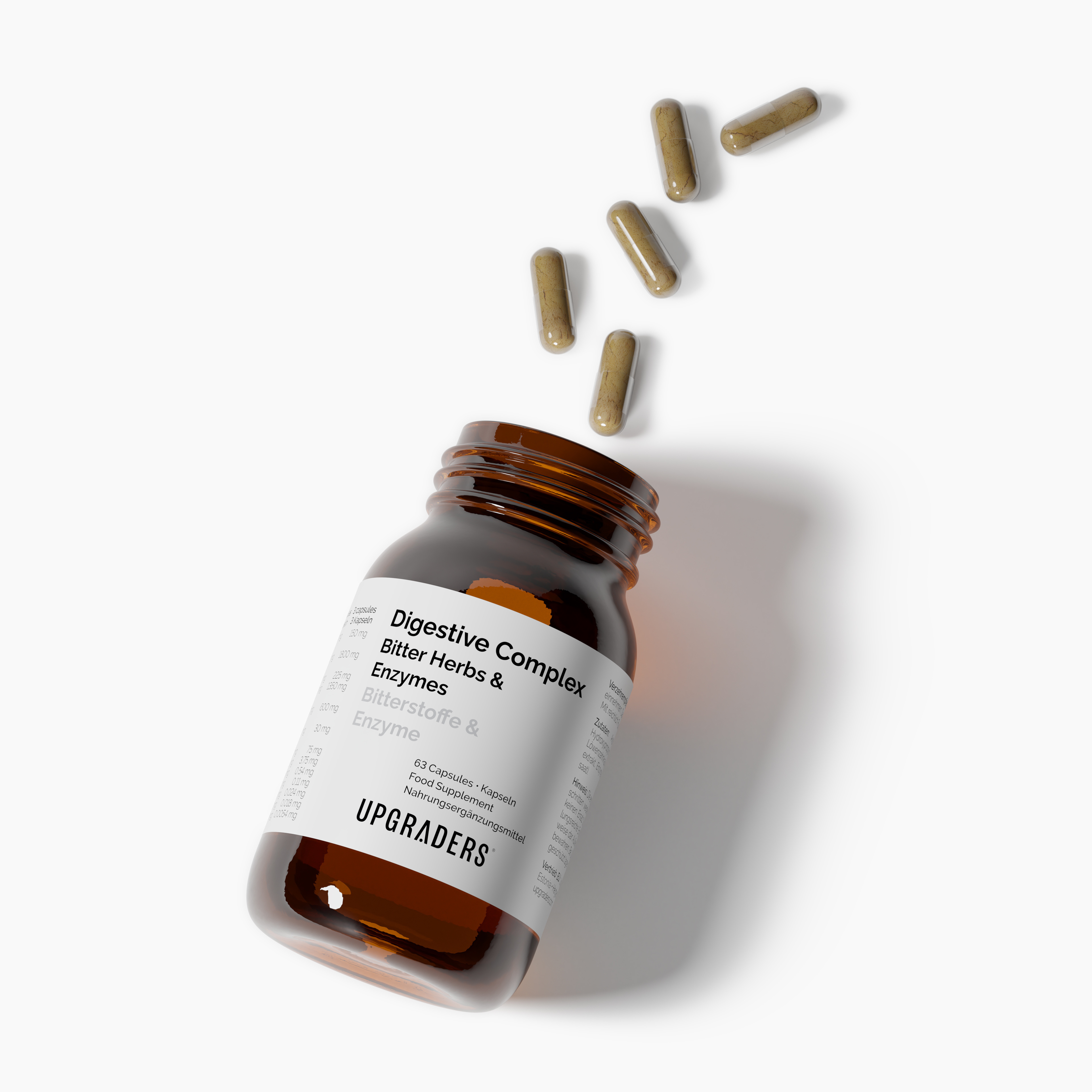 Digestive Complex | Bioidentical Enzymes & Herbal Bitters for Bloating, Cravings & Liver Detox