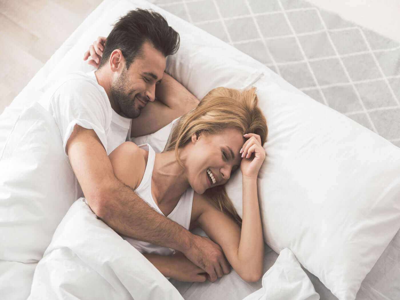 Couple sleeping