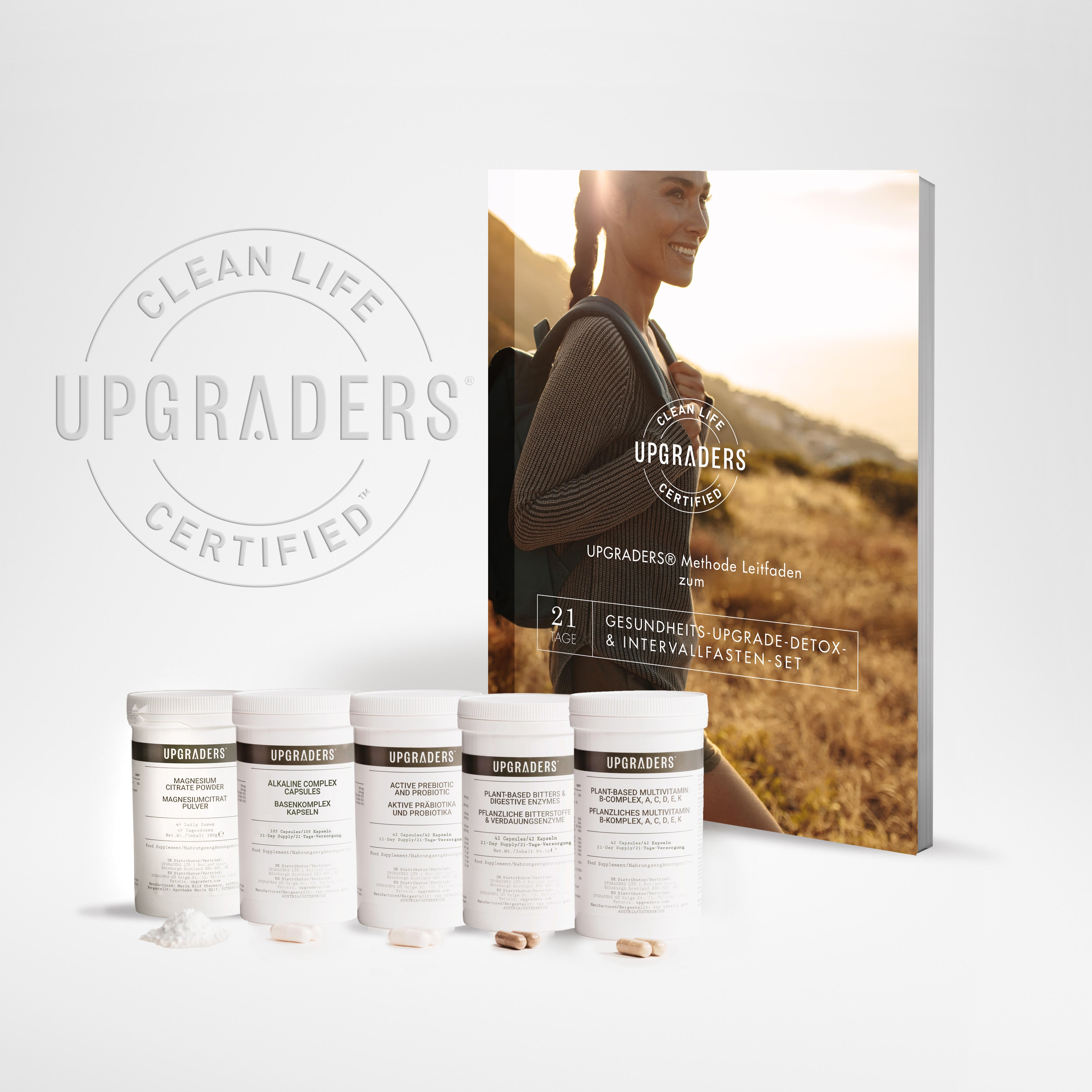 21-tägiges PRO HEALTH &amp; BEAUTY Detox mit intermittierendem Fasten-Set